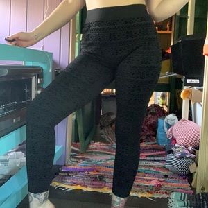 Fleece leggings